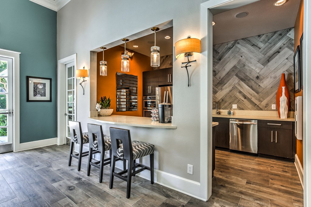 Resident Lounge Kitchen