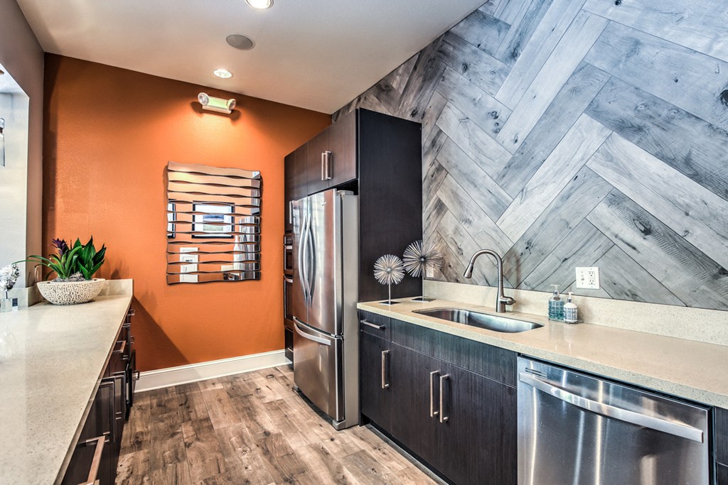 Resident Lounge Kitchen