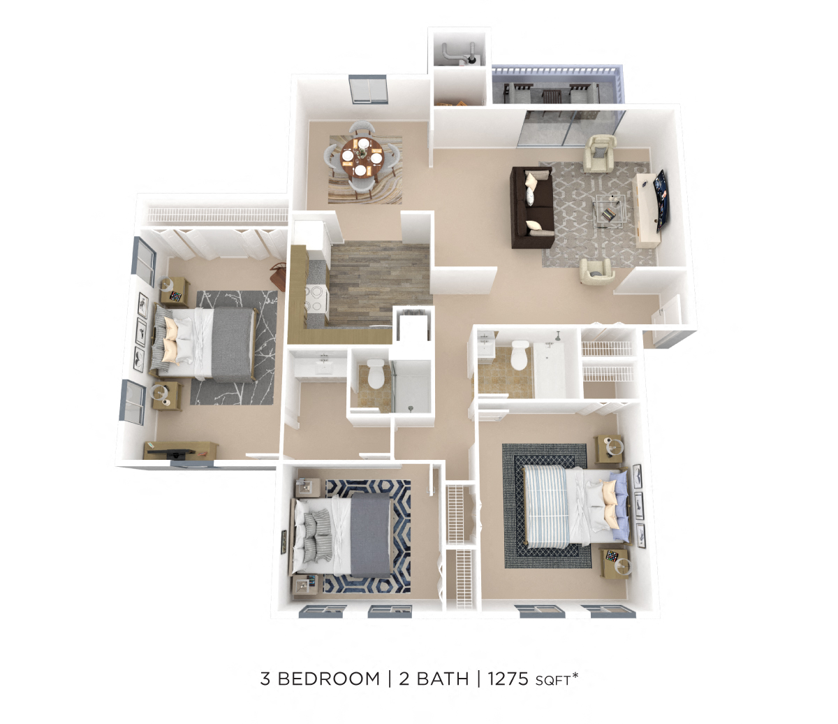 4023 Majestic Lane 1-3 Beds Apartment for Rent - Photo Gallery 25