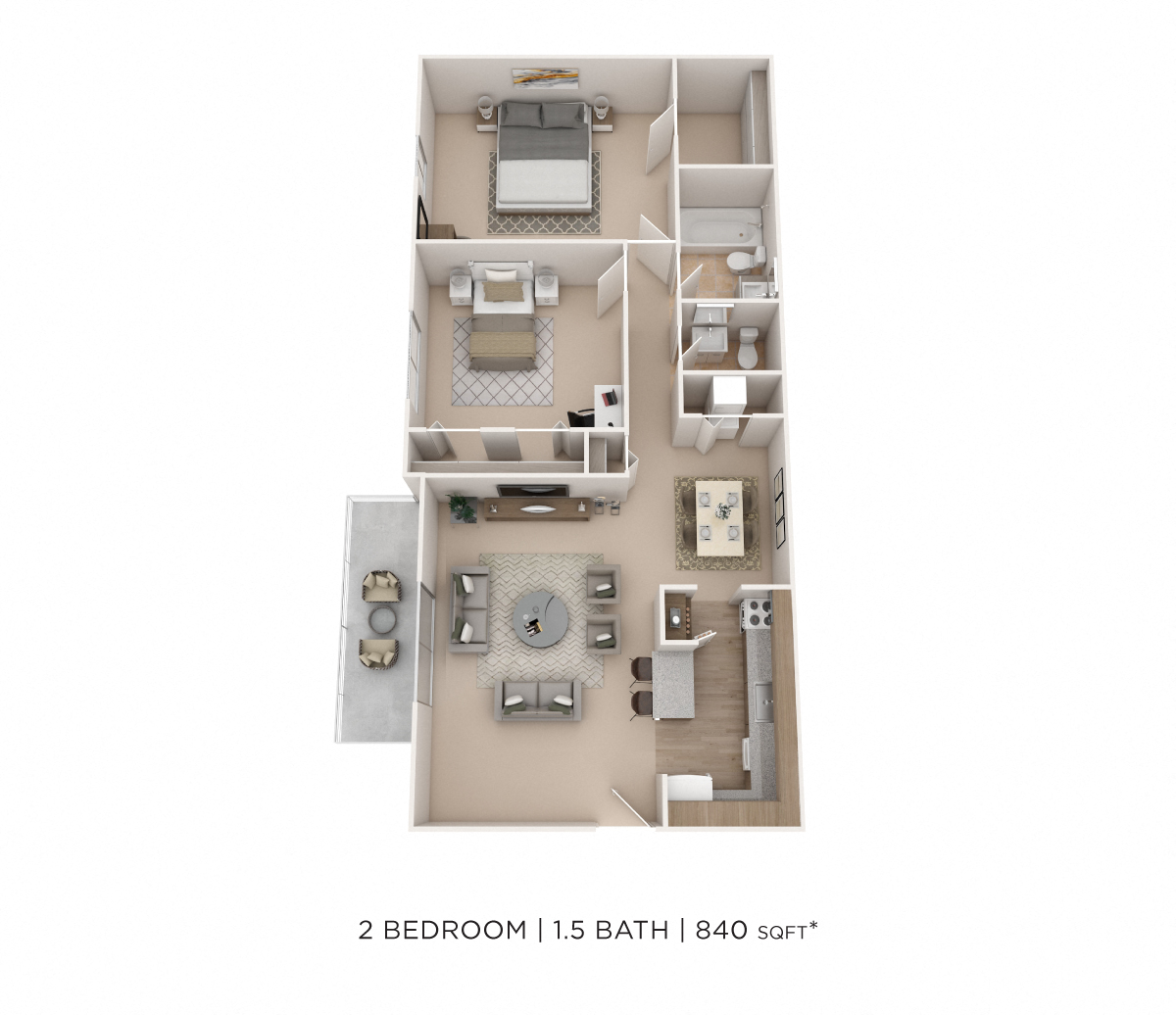 2 Waterview Road Studio-2 Beds Apartment for Rent - Photo Gallery 32