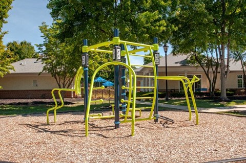 the playground at the apartments for rent