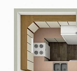 one bedroom apartment floor plan in Grand Ledge