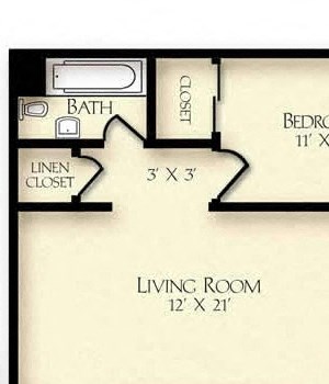 1 bedroom