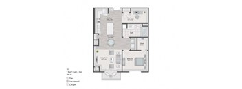1 Bedroom with Den