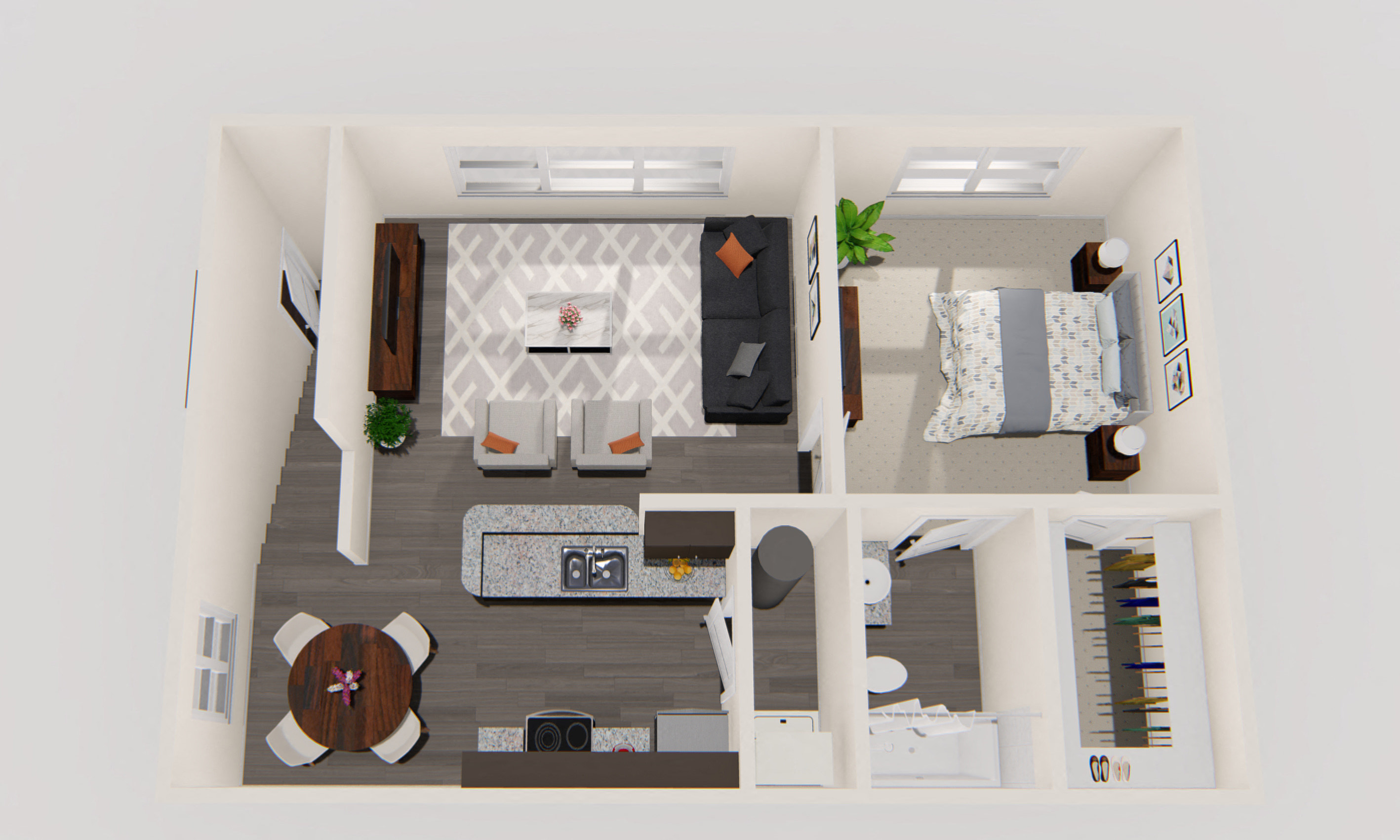 Aspen Floor Plan at 2211 Grand Isle, Brandon, 33511