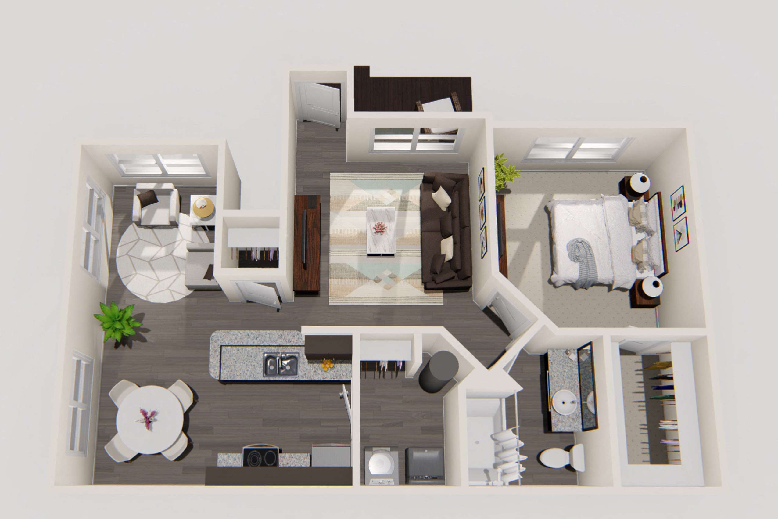 Birch Floor Plan at 2211 Grand Isle, Brandon, Florida