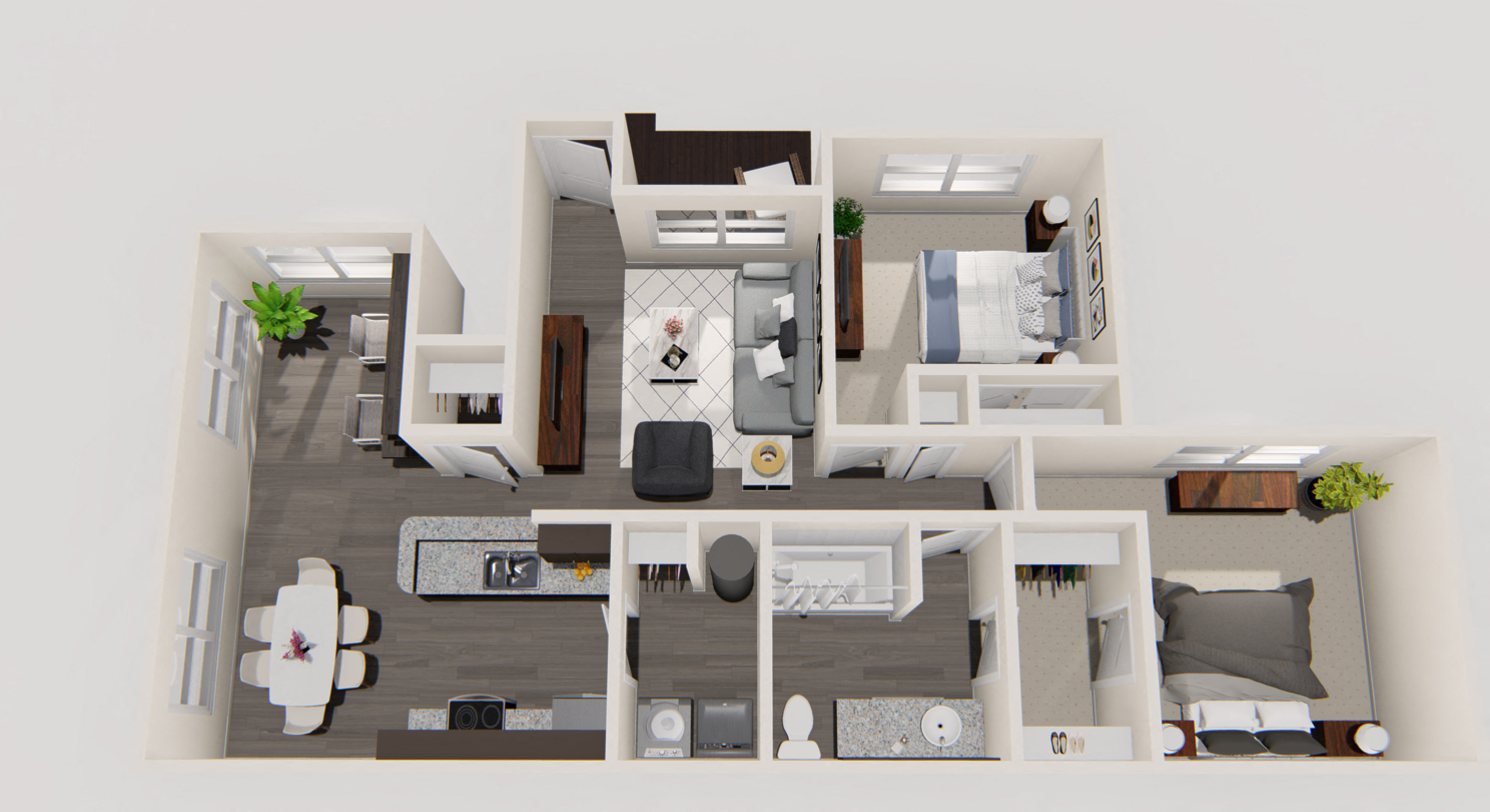 Cedar Floor Plan at 2211 Grand Isle, Brandon