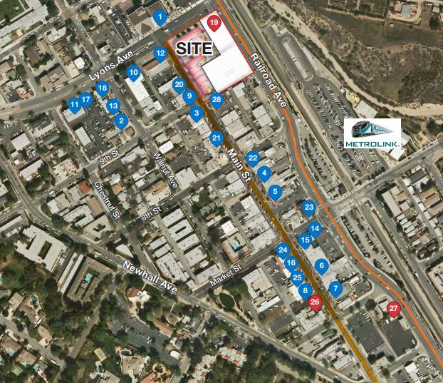 Nearby Attractions and Map of Santa Clarita CA Map & Directions