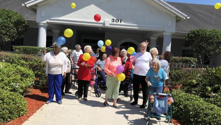 At Savannah Court of Haines City we love celebrating our residents and