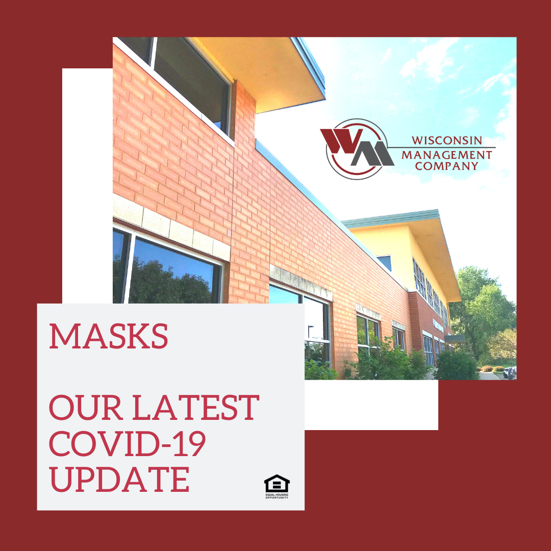 Masks THE LATEST UPDATE ON OUR RESPONSE TO COVID19 Wisconsin
