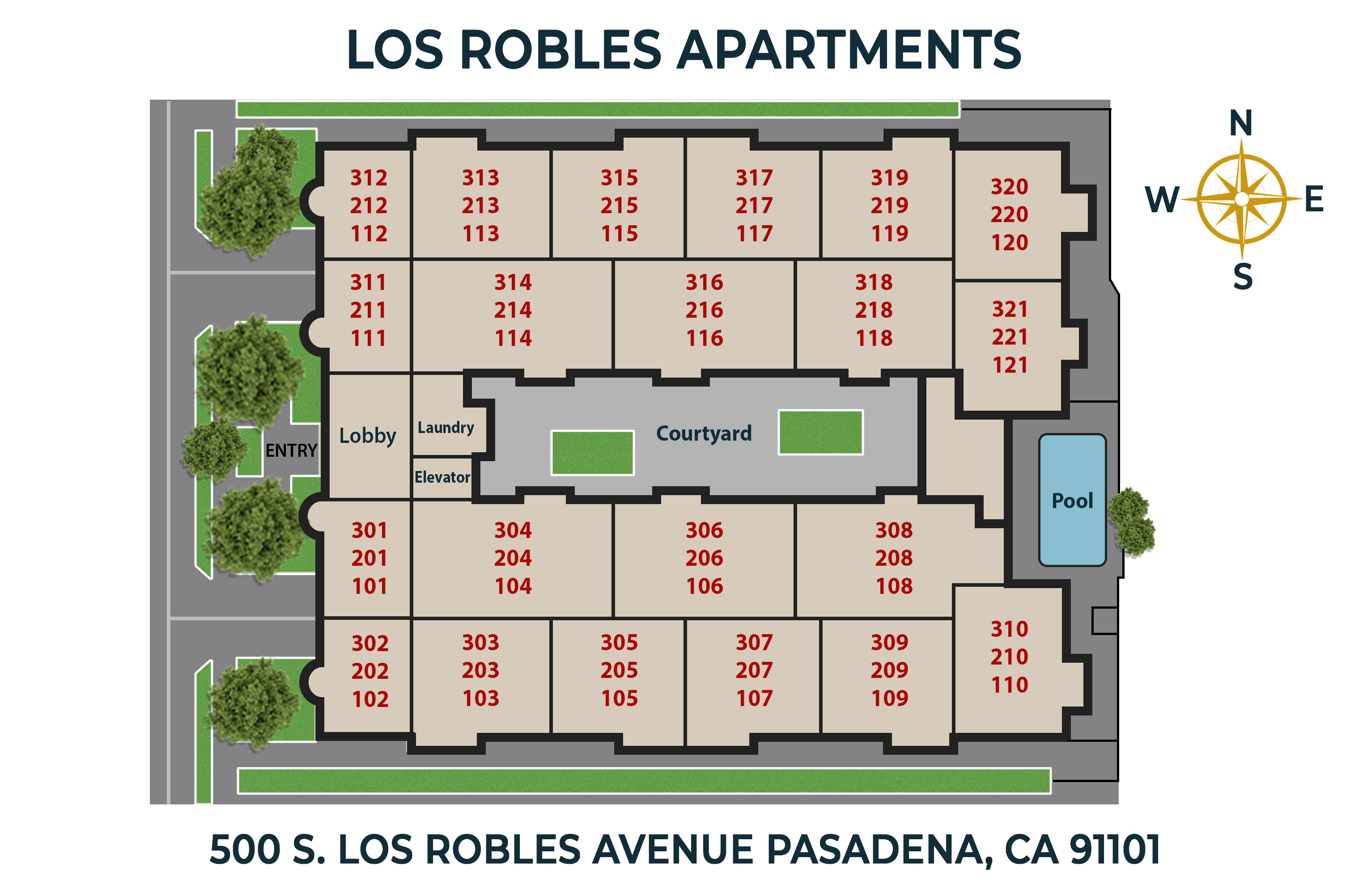 Los Robles Apartments Custom Page